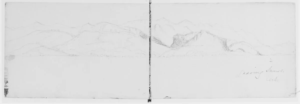 Samos, 1904 (from Sketchbook) — Mary Newbold Sargent