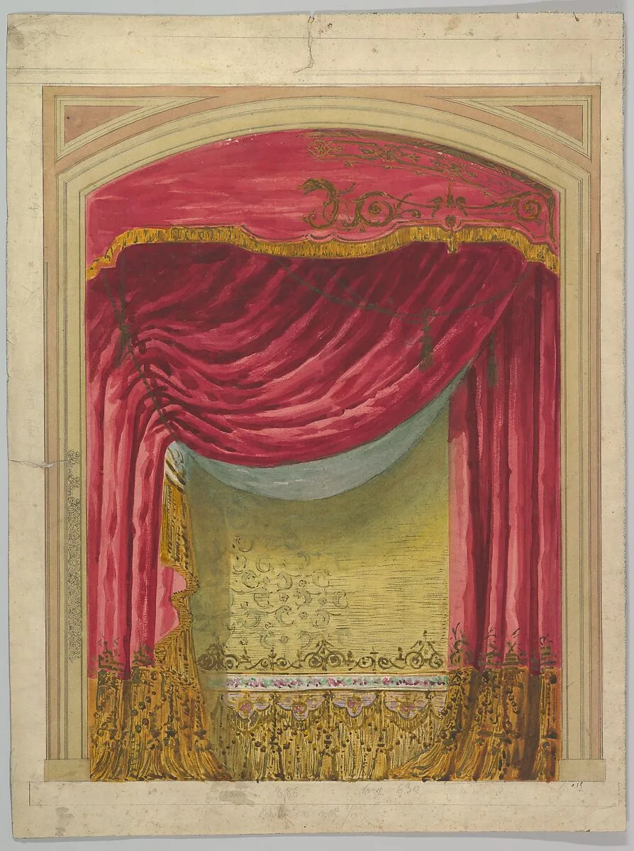 Design for a Stage Set — Eugène Cicéri