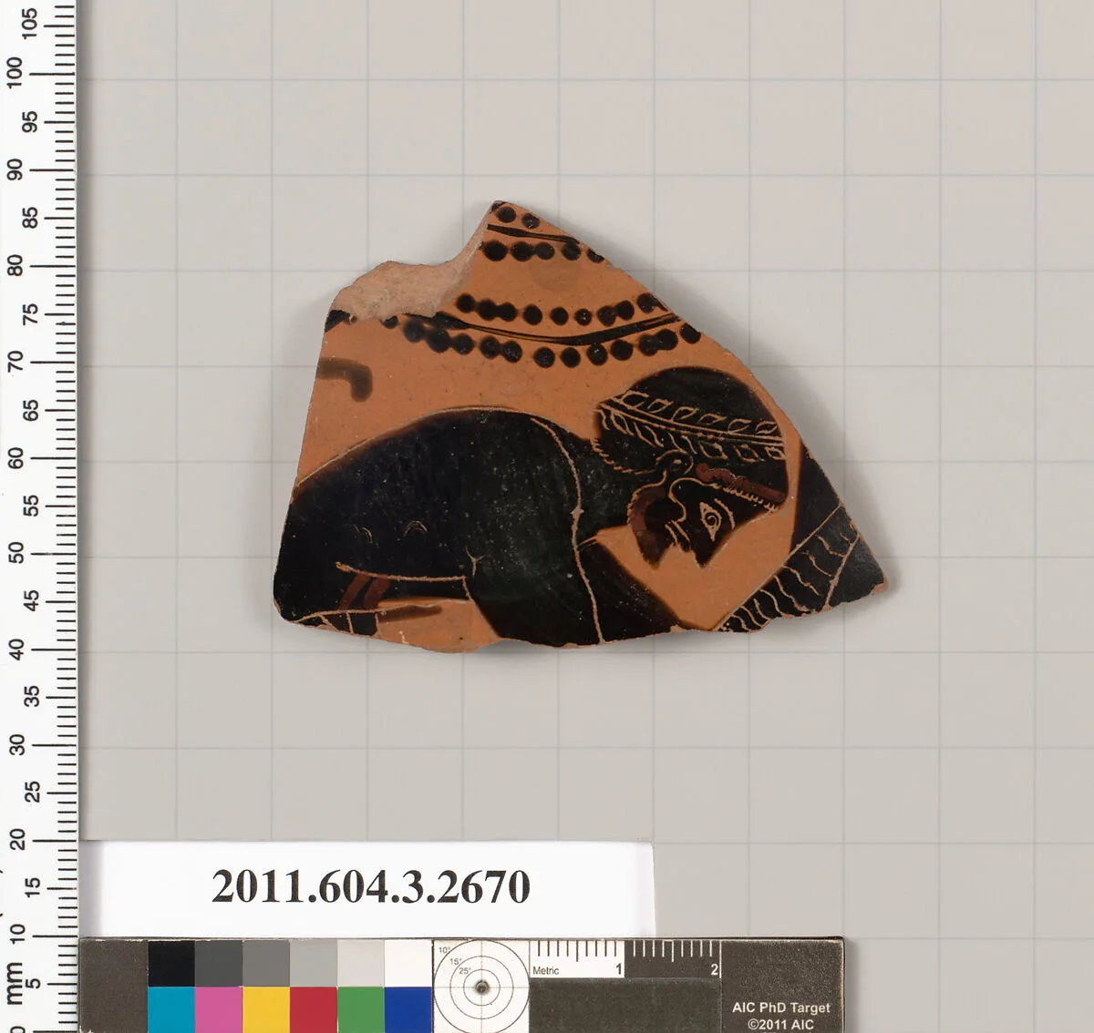 Terracotta fragment of an oinochoe (jug) — Unknown