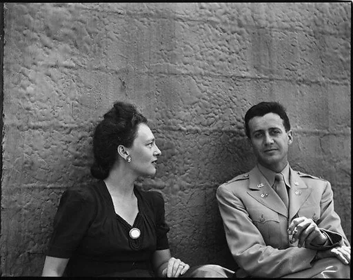 [Unidentified Couple on Roof of 441 East 92nd Street Apartment Building?, New York City]