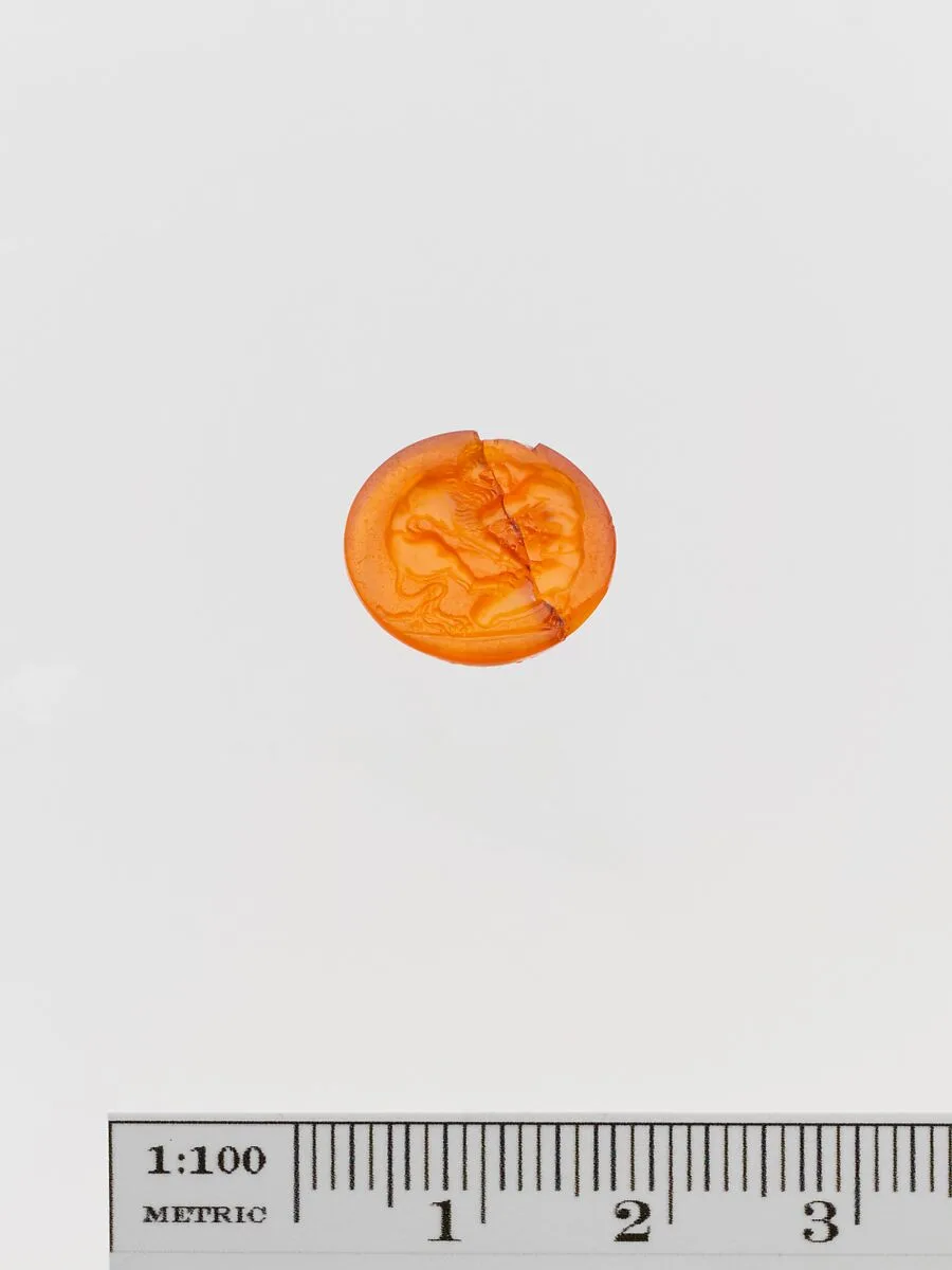 Sard seal from a gold ring — Unknown