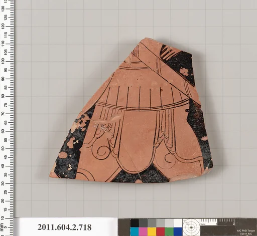 Terracotta fragment of a calyx-krater (bowl for mixing wine and water)