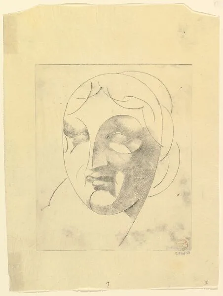 Female Head (Woman's Head) — Elie Nadelman
