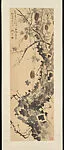 清/現代 高劍父 金瓜老樹圖 軸|Golden Gourds — Gao Jianfu