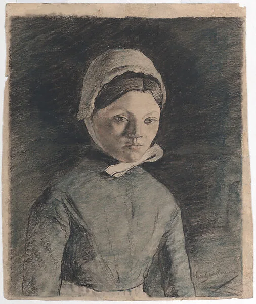 A Girl from the Vendée — Charles Milcendeau