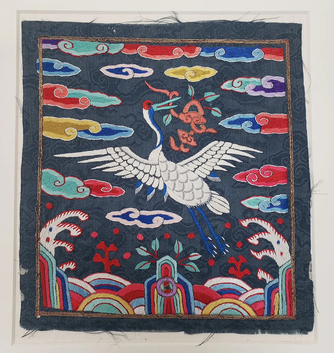 흉배 _조선|胸背 朝鮮|Civil-Official Hyungbae (Rank Badge) — Unknown