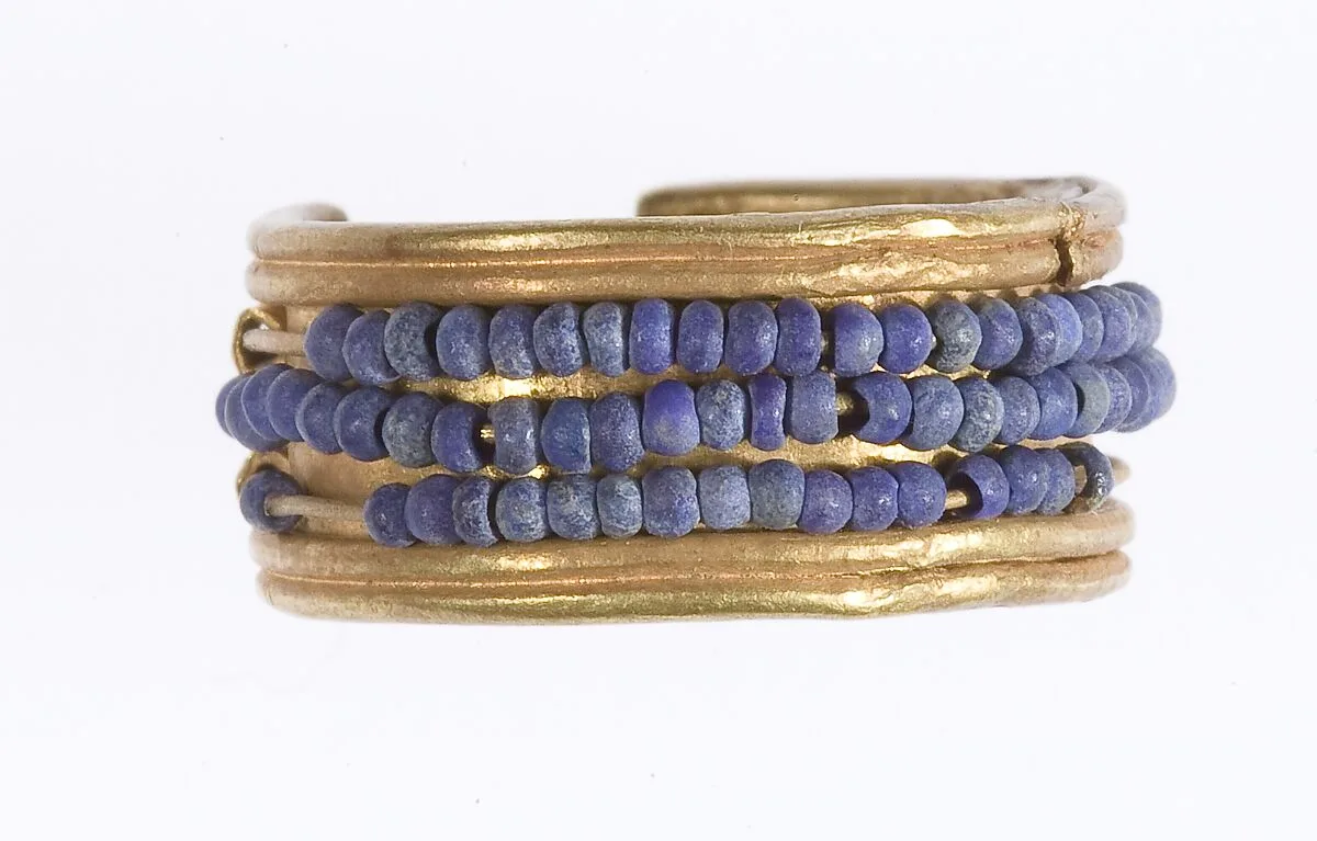 Beaded Penannular Earring — Unknown