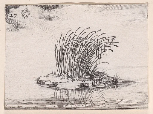 Les Roseaux et Le Vent (The Reed and The Wind), from Lux Claustri ou La Lumière du Cloitre (The Light of the Cloisters), plate 27
