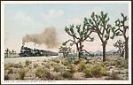 The "California Limited" on the Desert