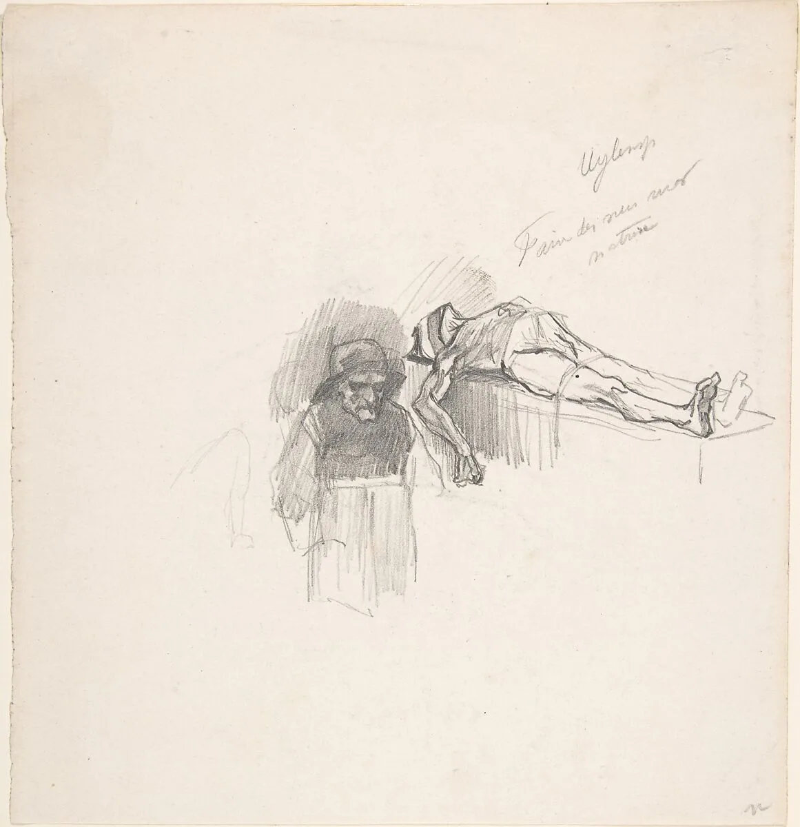 Study for Uylenspiegel — Félicien Rops