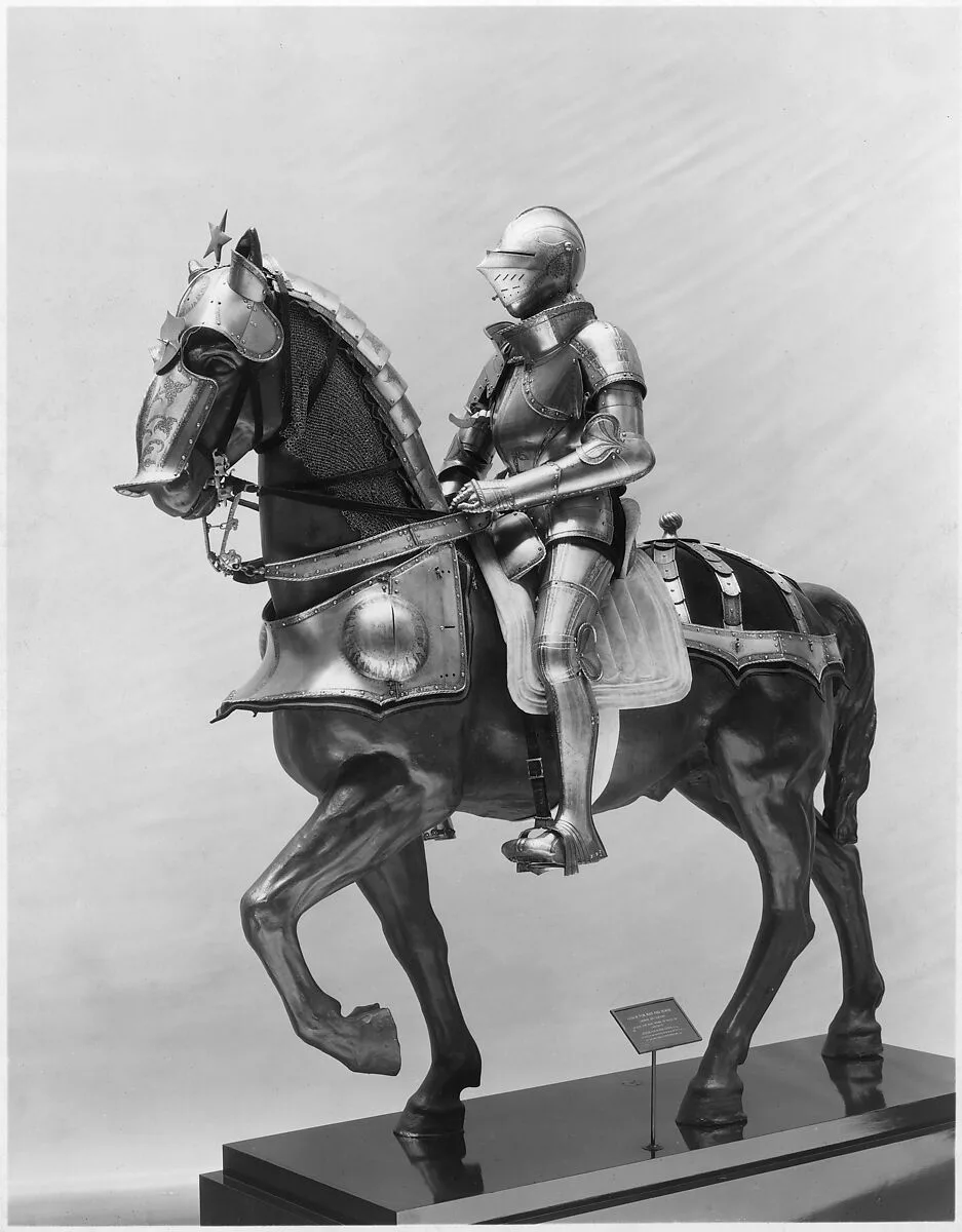 Armor for Man and Horse Presumably Made for Baron Pankraz von Freyberg (1508–1565) — Wolfgang Grosschedel