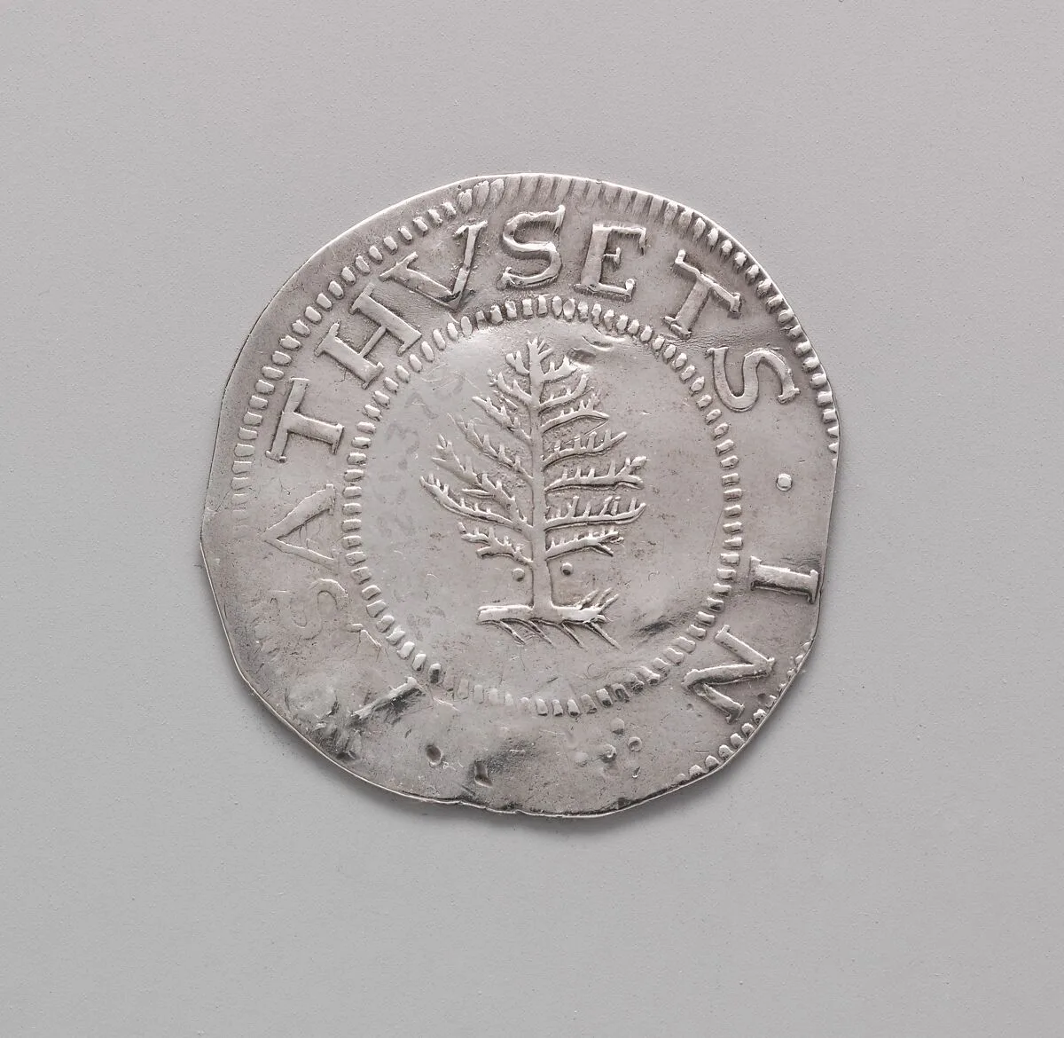 Shilling — John Hull|Robert Sanderson Sr.