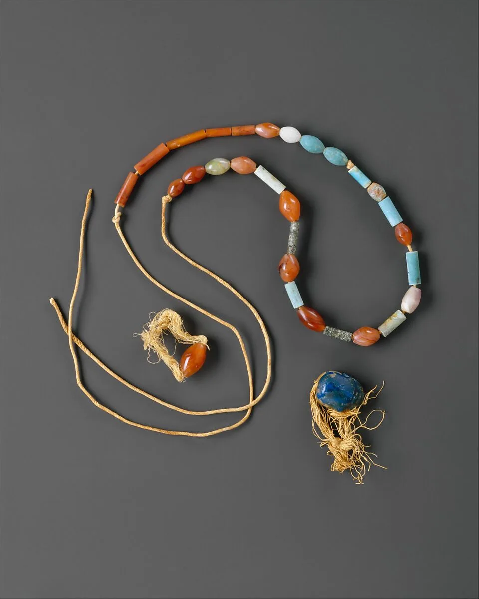 Rings and necklace — Unknown