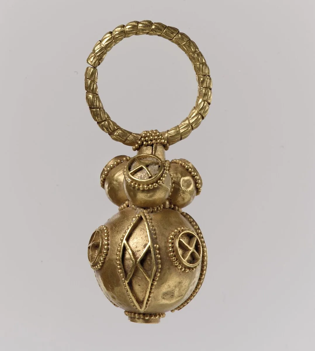 One of a Pair of Gold Earrings — Unknown