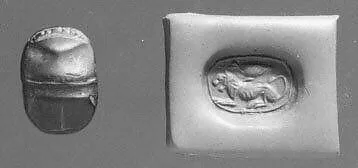 Scarab stamp seal — Unknown
