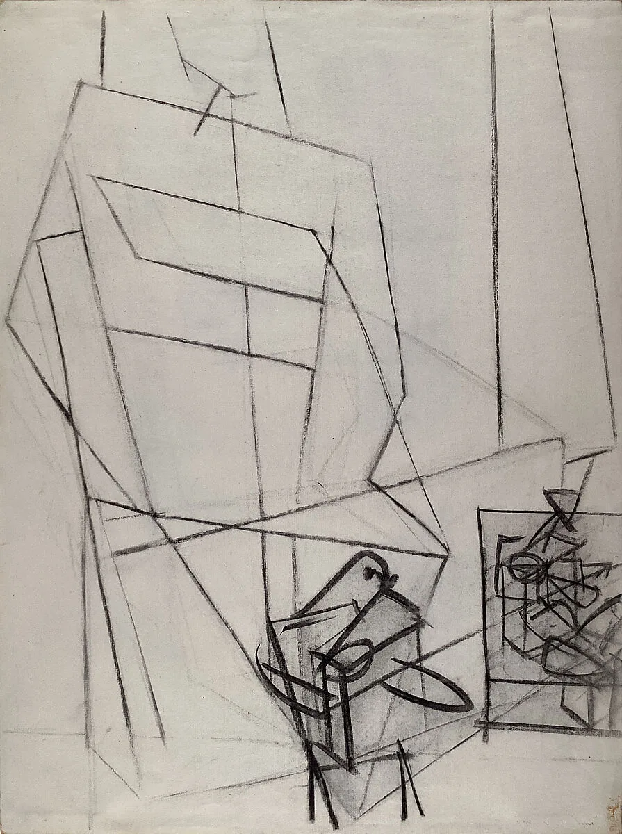 Untitled (female figure study) — Fay Lansner