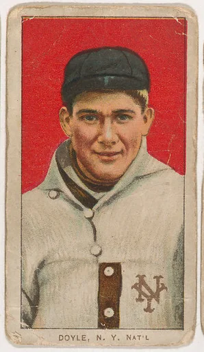 Larry Doyle, New York, from Red Cross Tobacco Baseball Series, 1910-1912