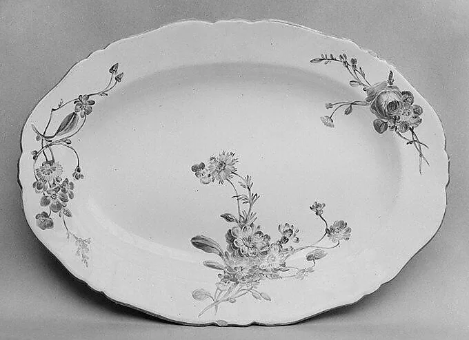Platter — Gaspard Robert Manufactory
