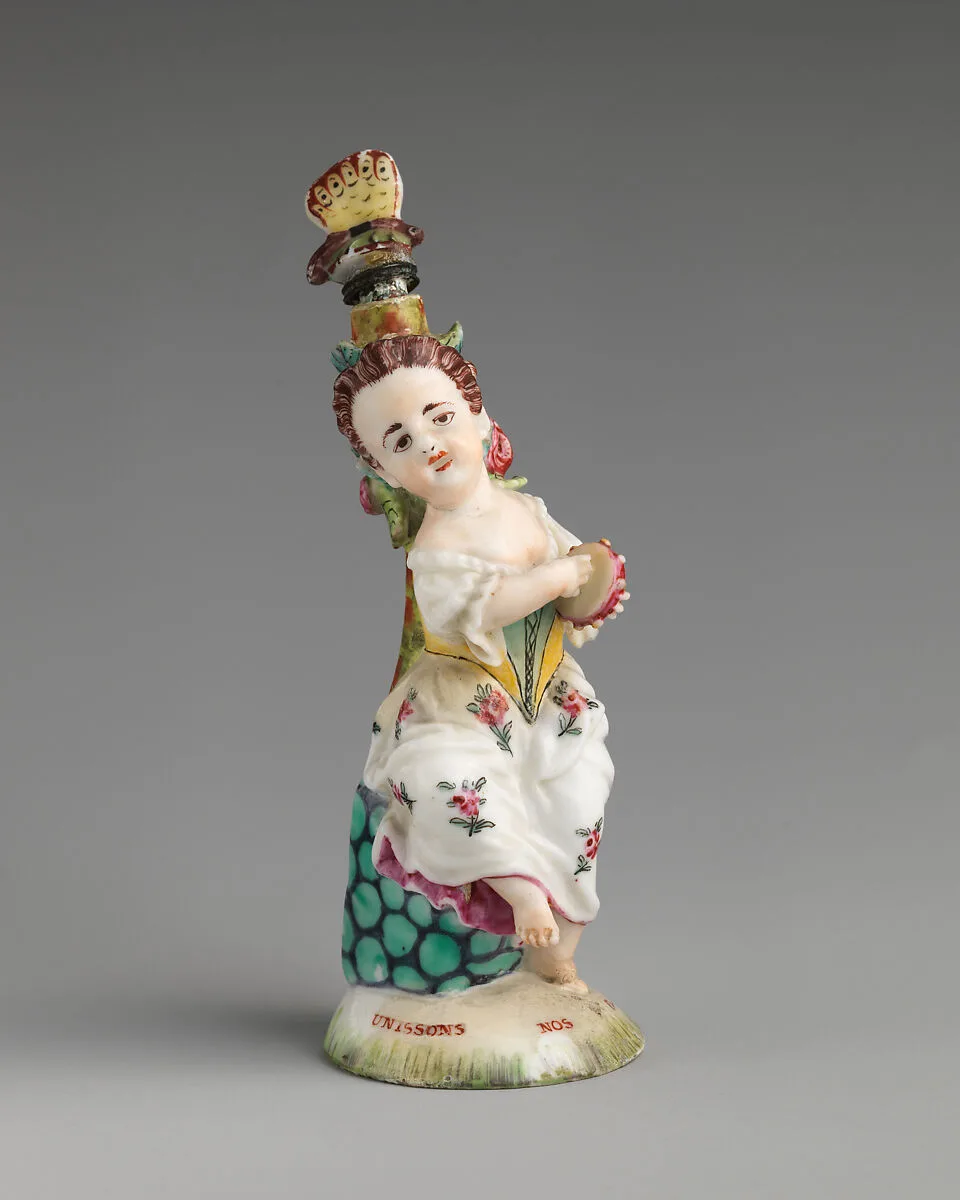Girl with tambourine — Saint James's Factory