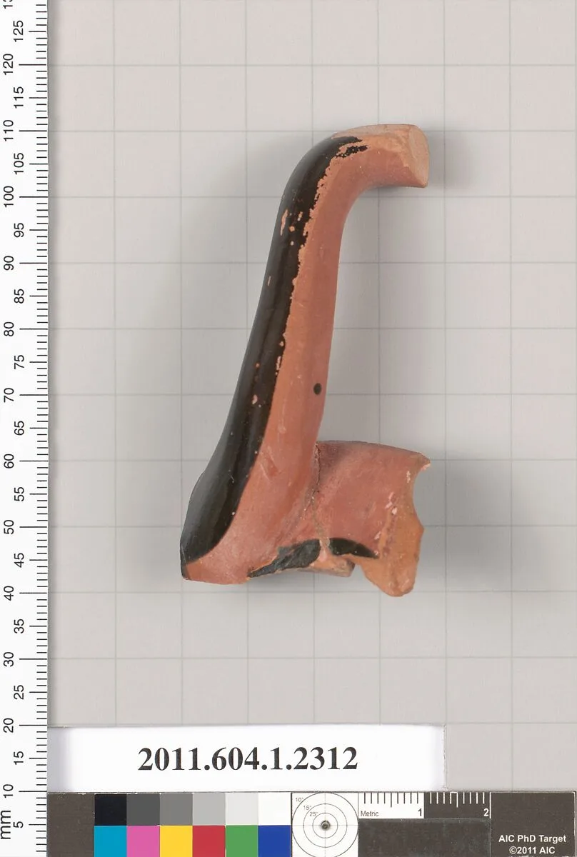 Terracotta fragment of a kylix (drinking cup) — Unknown