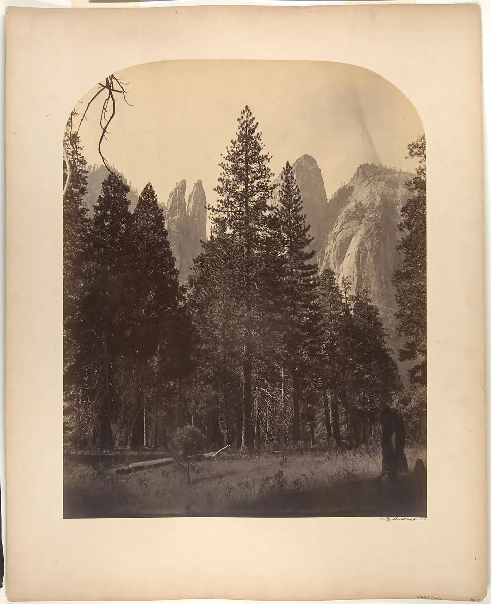 Cathedral Towers — Carleton E. Watkins