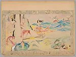 Cartoon for Proposed Tapestry — Marguerite Zorach