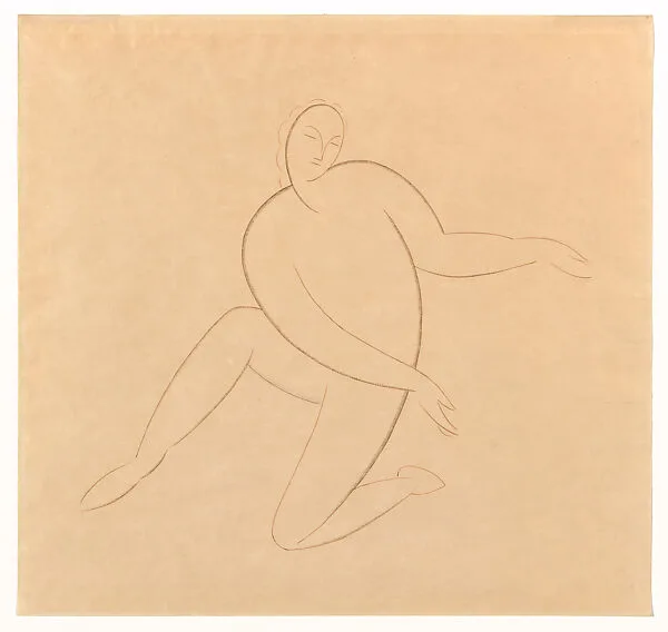 Kneeling Figure — Elie Nadelman