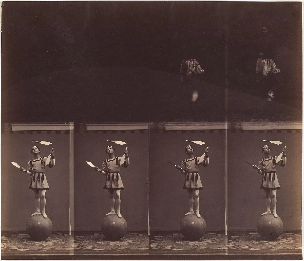 The Juggler Manoel — André-Adolphe-Eugène Disdéri