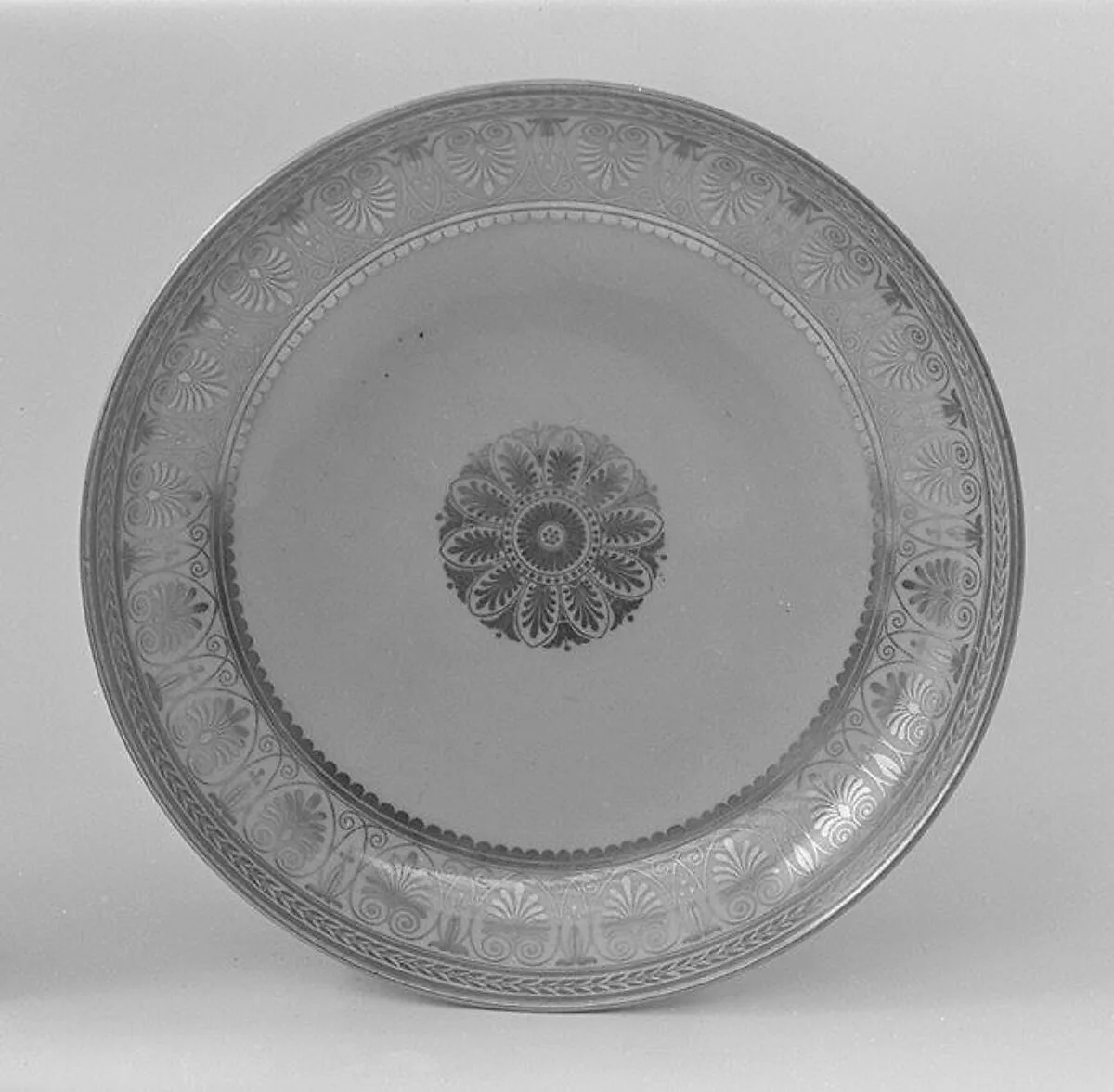 Saucer (part of a service) — Sèvres Manufactory