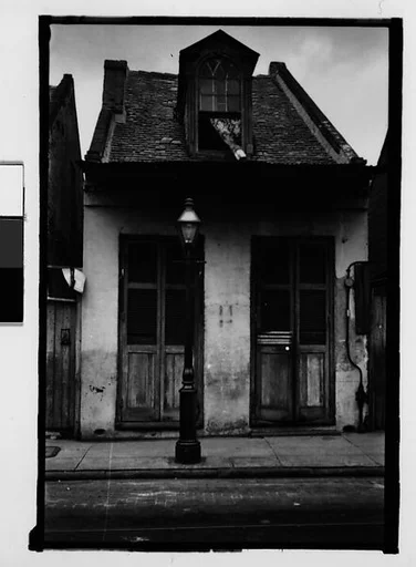 [Shuttered House in French Quarter, New Orleans, Louisiana]