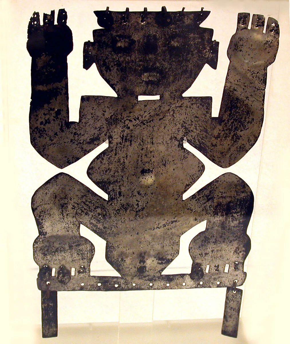 Copper Figure Ornament — Unknown