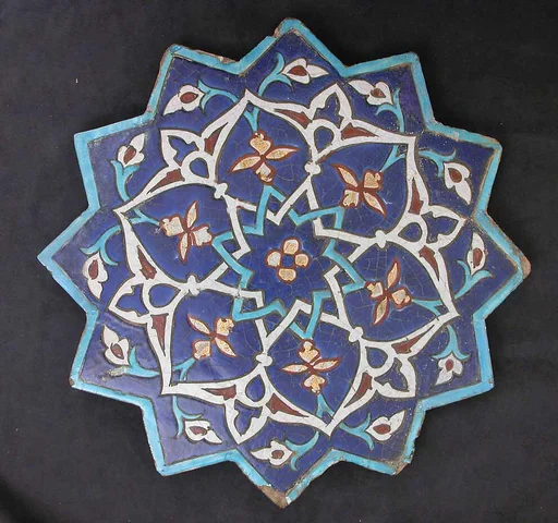 Twelve-Pointed Star-Shaped Tile