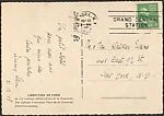 [Sixty Letters, Postcards, Notecards, and Telegrams to Walker Evans from Nineteen Correspondents: Leslie Saalburg to John Szarkowski]