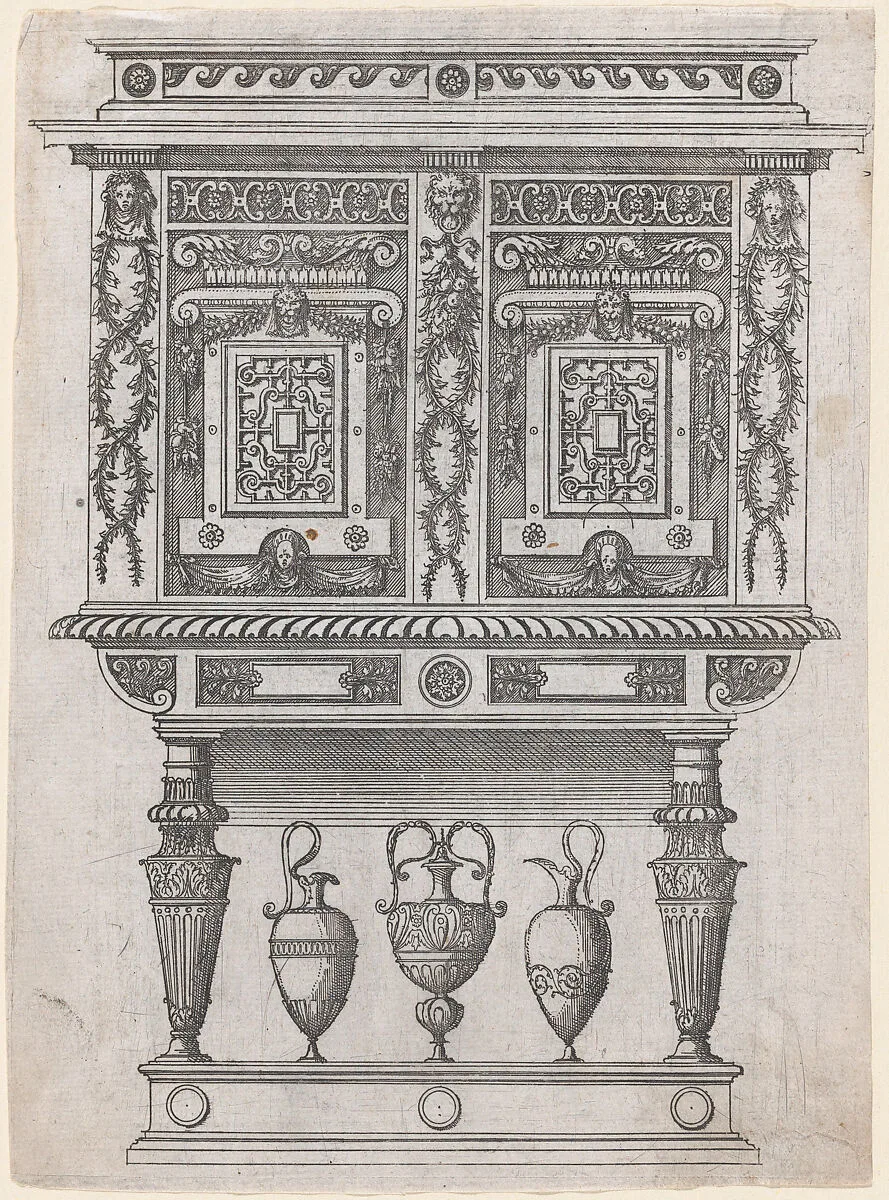 Furniture Design — Jacques Androuet Du Cerceau