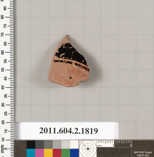 Terracotta fragment of a skyphos (deep drinking cup)