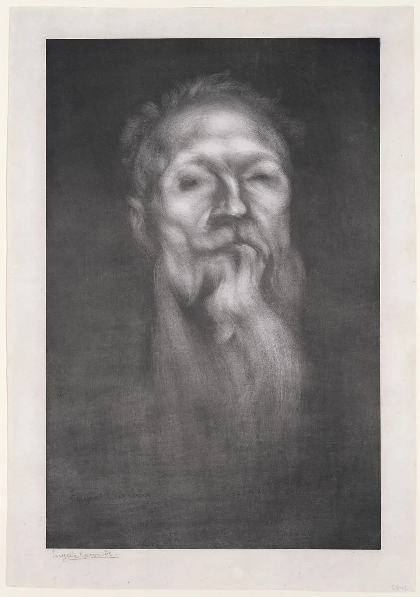 Portrait of Auguste Rodin — Auguste Rodin|Eugène Carrière|Lemercier & Cie.