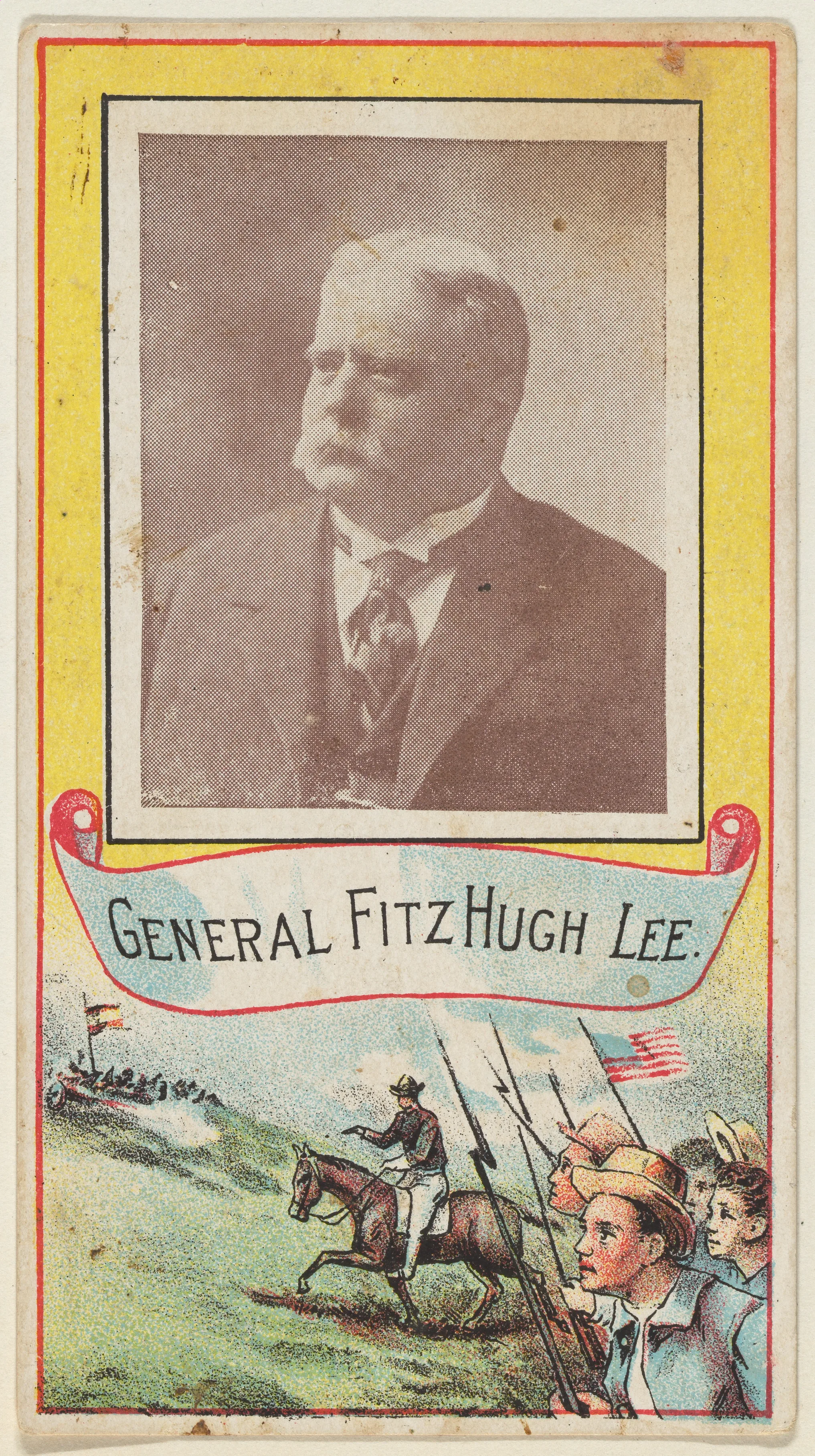 General Fitzhugh Lee, from the "Generals" series (T64), issued by D.H. McAlpin & Co. Tobacco Company — D.H. McAlpin & Co. Tobacco Company