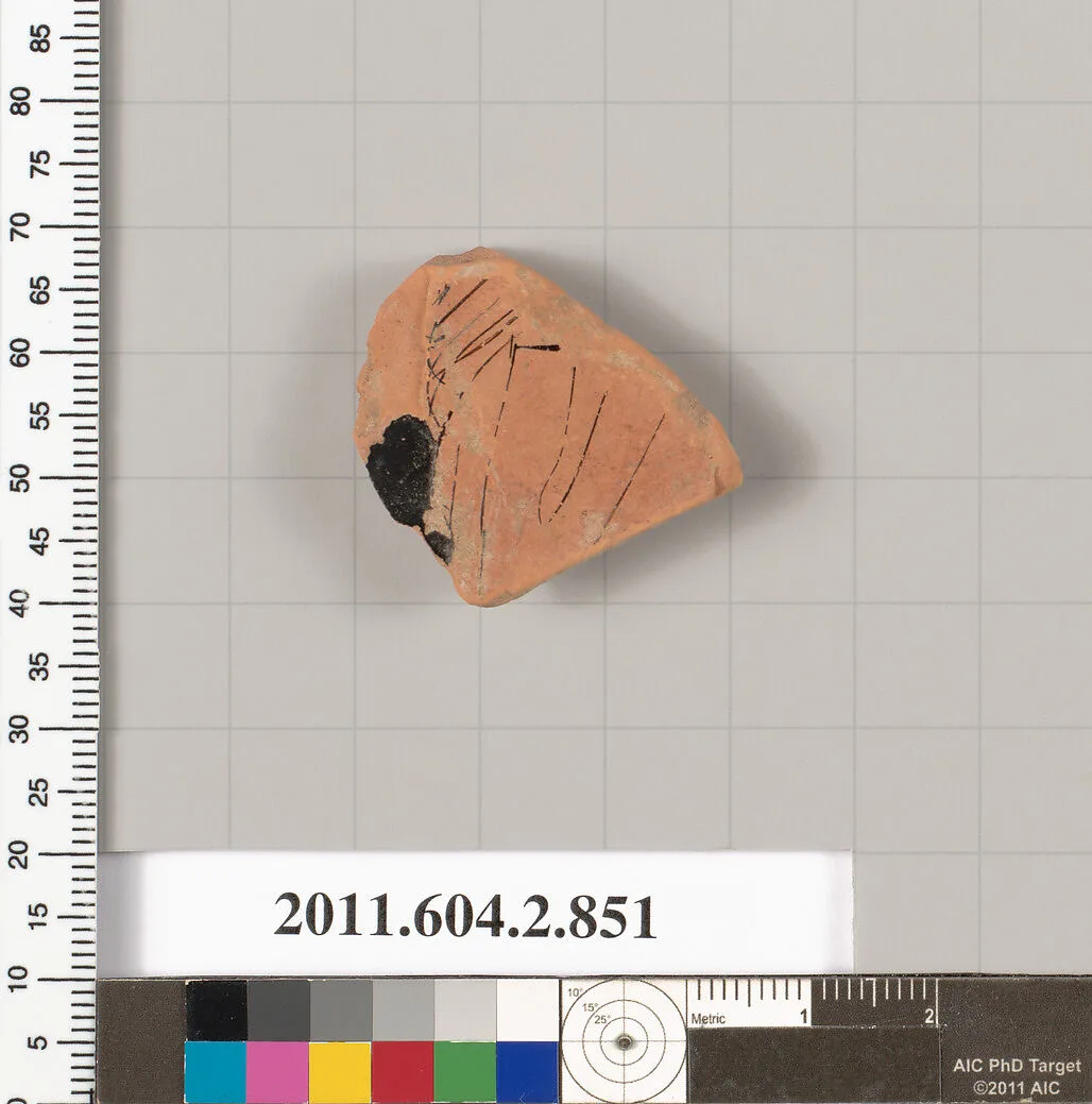 Terracotta fragment of a bell-krater (bowl for mixing wine and water) — Unknown