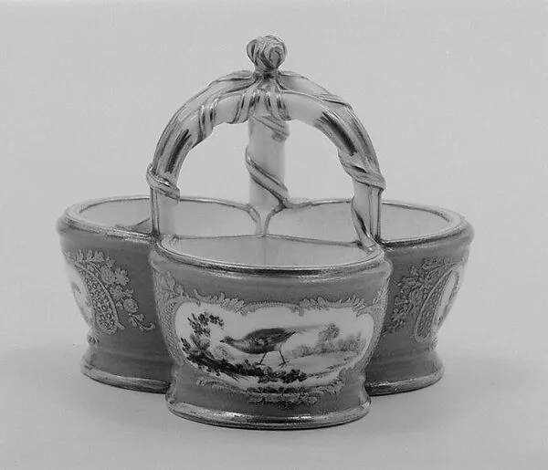 Triple salt — Sèvres Manufactory