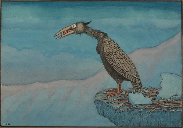 Newly Hatched Bird of Prey — Herbert E. Crowley