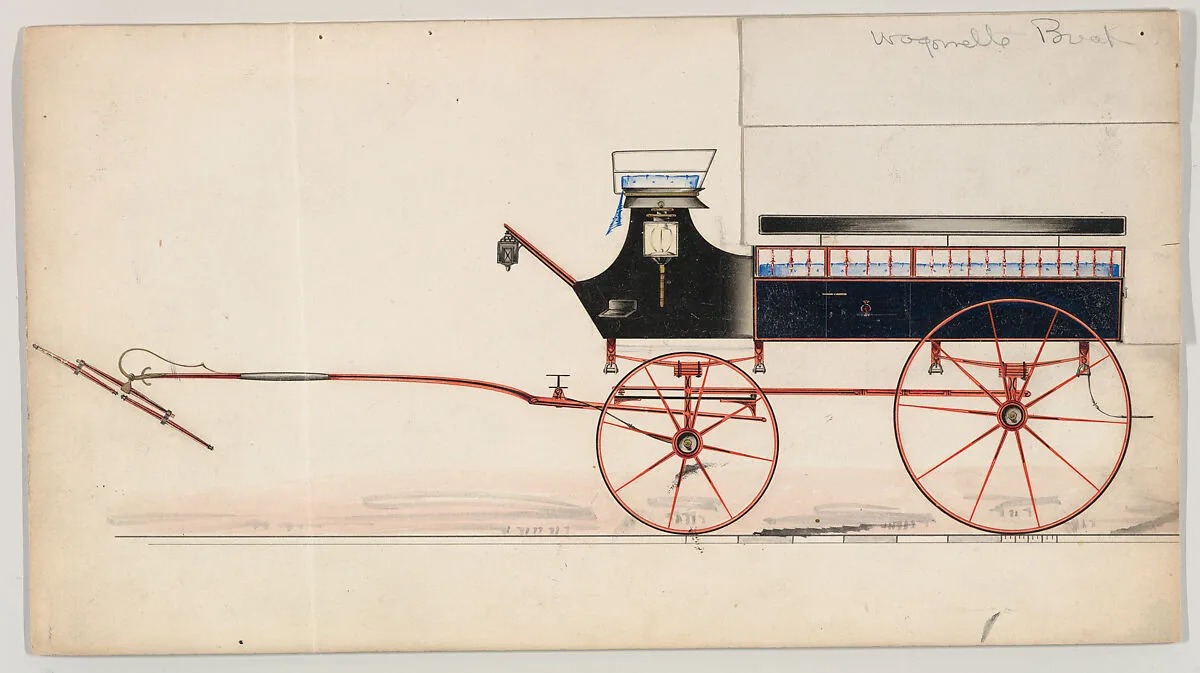 Design for Wagonette Break — Brewster & Co.