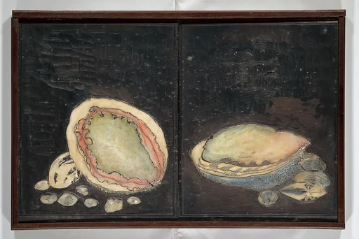 草花略画式|Original Woodblocks for the Servants of the Dragon King of the Sea: Fish and Shells (Tatsu no miyatsuko gyokai fu) 草花略画式