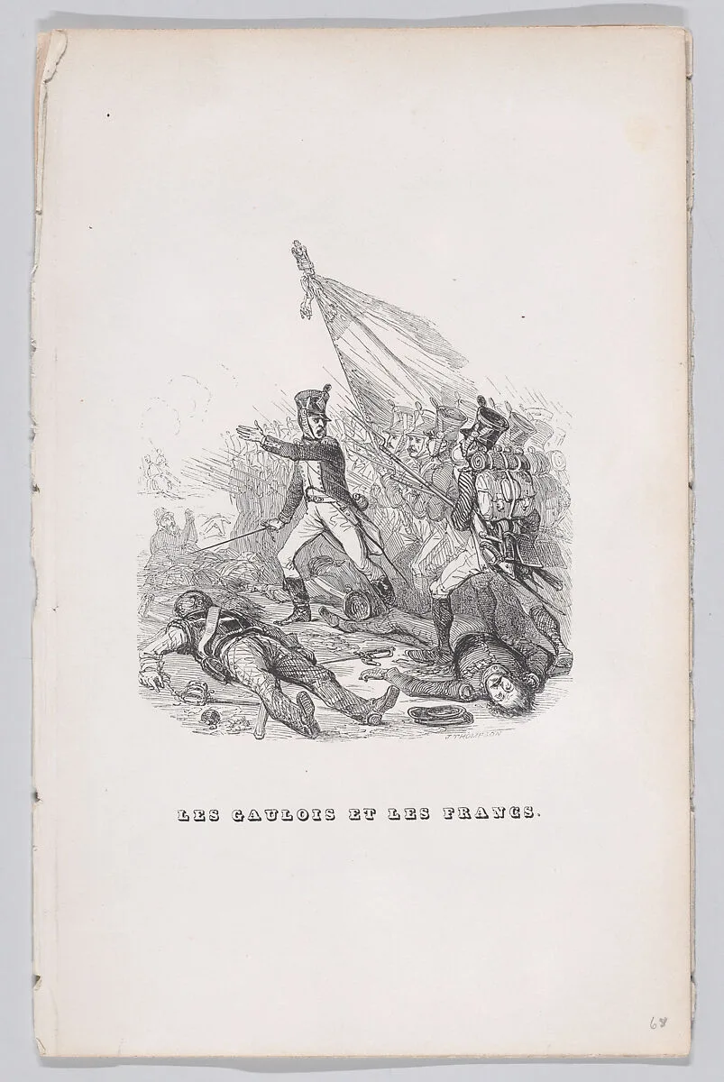 "The Gauls and the Franks" from The Complete Works of Béranger — Fournier & Perrotin|Pierre Jean de Béranger|J. J. Grandville|John Thompson