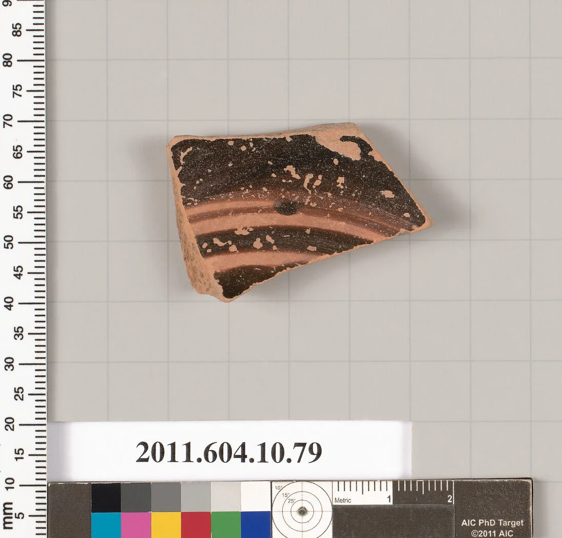 Terracotta fragment of a bowl — Unknown