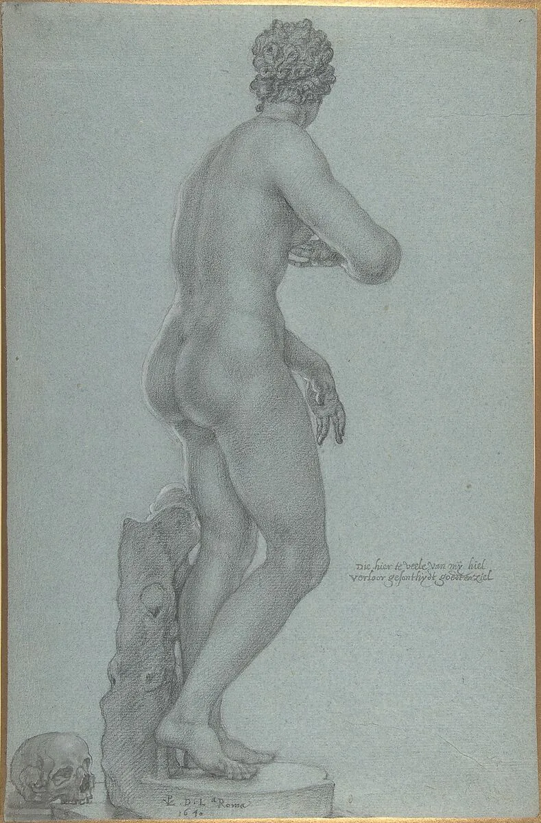Venus de' Medici; view from the back — Peter van Lint