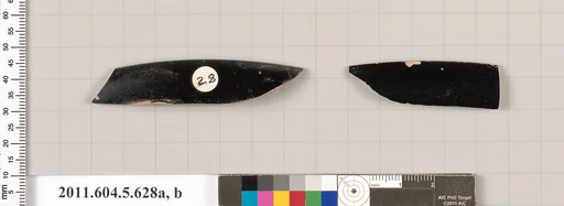 Terracotta rim fragments of kylikes (drinking cups)