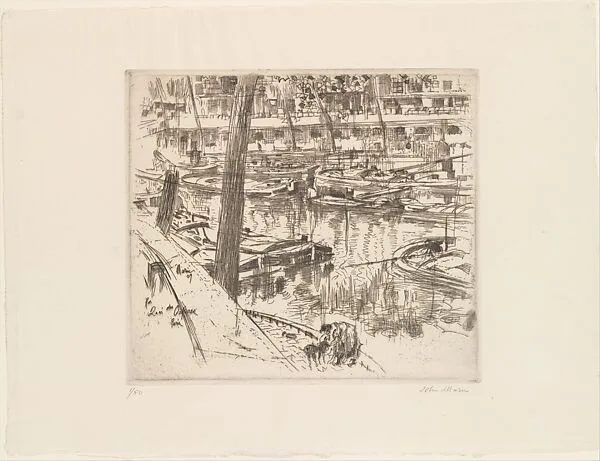 Near the Quai des Orfevres, Paris — John Marin|Roullier Galleries