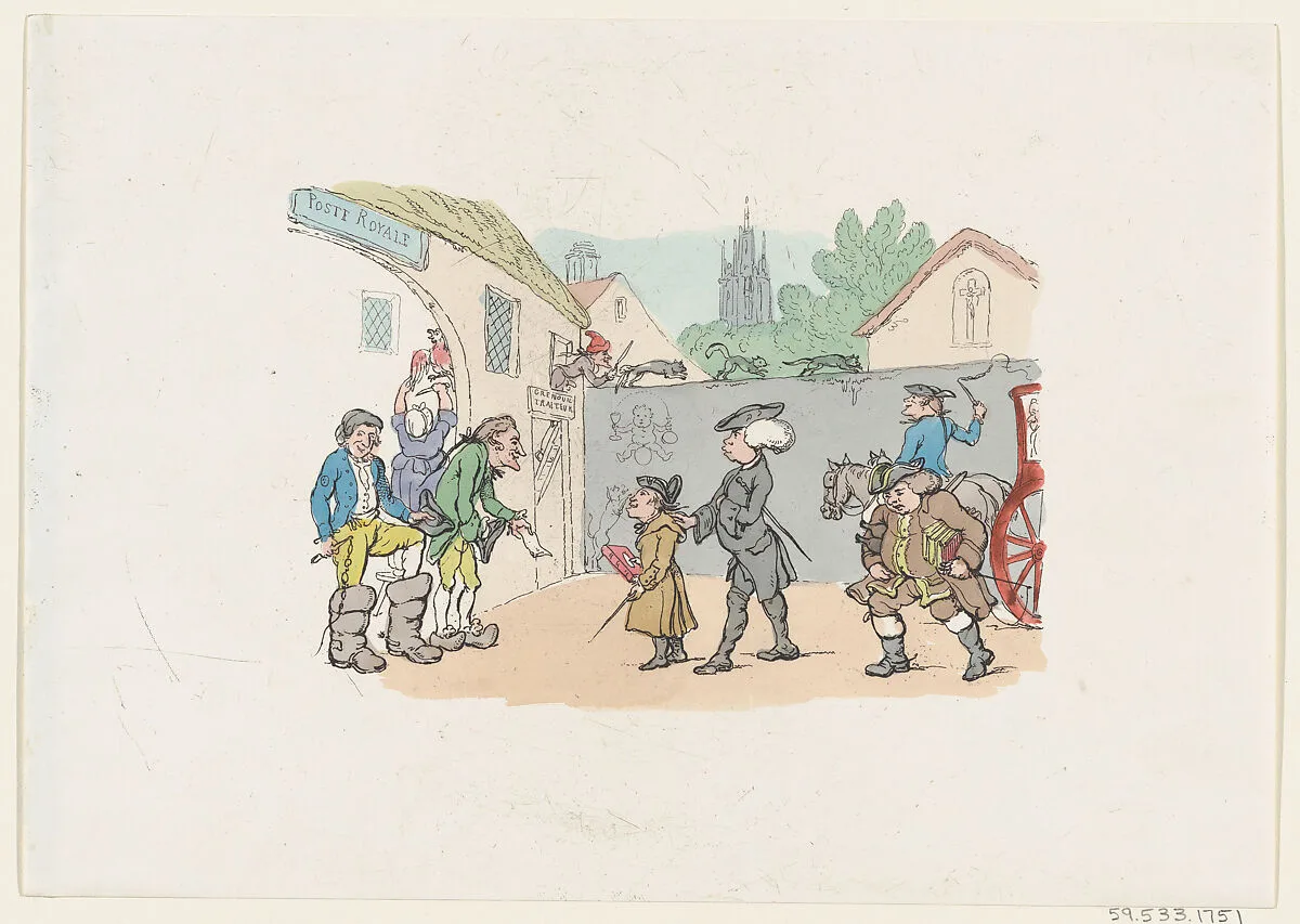 A Tour to Foreign Parts — Thomas Rowlandson|Henry William Bunbury