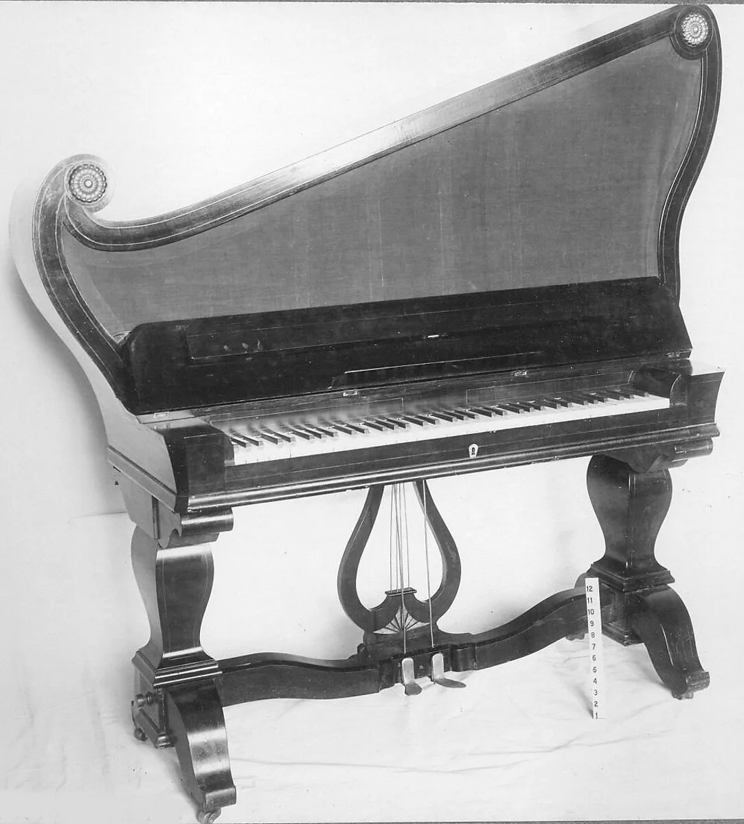 Upright (Giraffe) Piano — Unknown