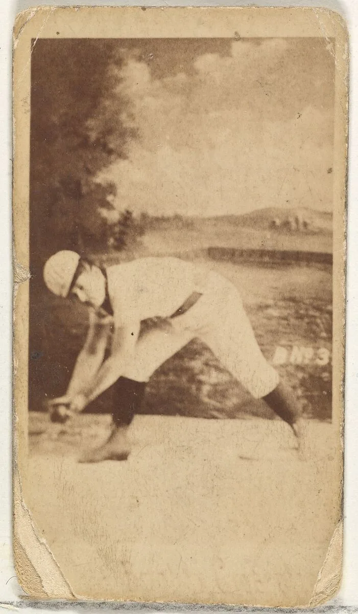 Card 3, from the Girl Baseball Players series (N48, Type 1) for Virginia Brights Cigarettes — Allen & Ginter